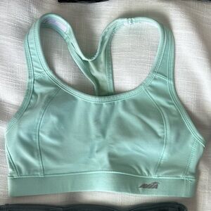 Avia Light Mint Racerback Sports Bra